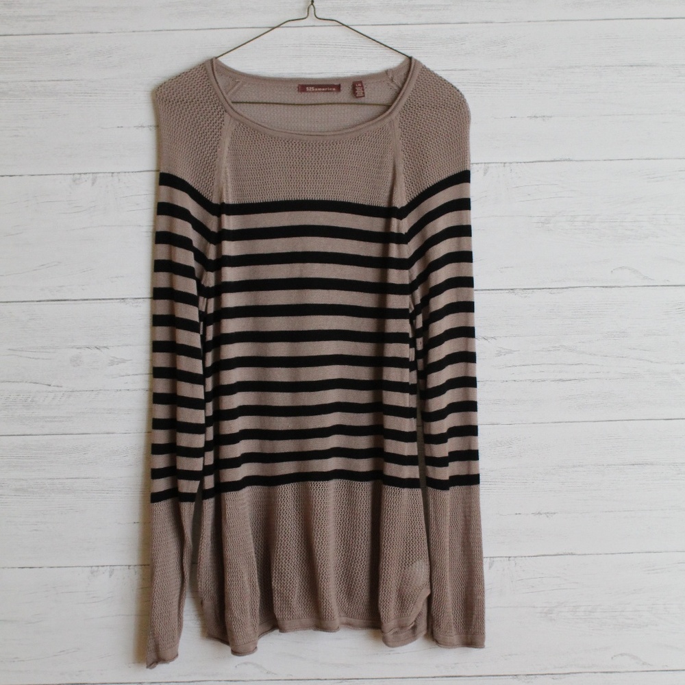525 American Striped knit sweater